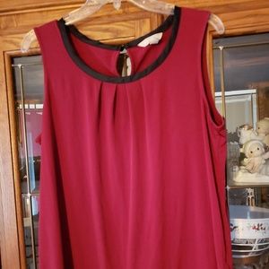 Banana Republic Burgundy top